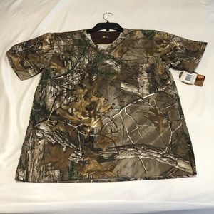 Carhartt Men’s/Unisex Camo Scrub Top